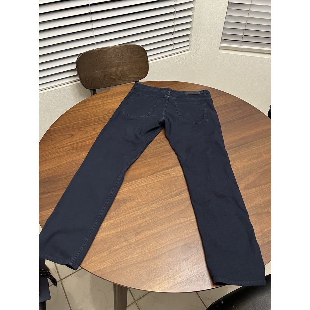 Boss Hugo Boss Men's 34 Navy Blue Stretch Italian Fabric Casual Pants - Picture 9 of 15